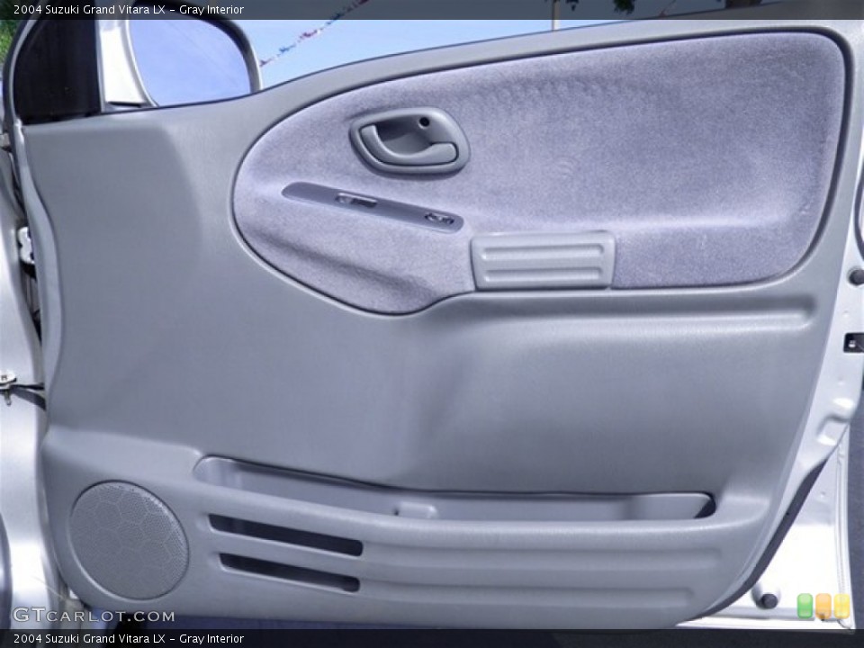 Gray Interior Door Panel for the 2004 Suzuki Grand Vitara LX #69565452