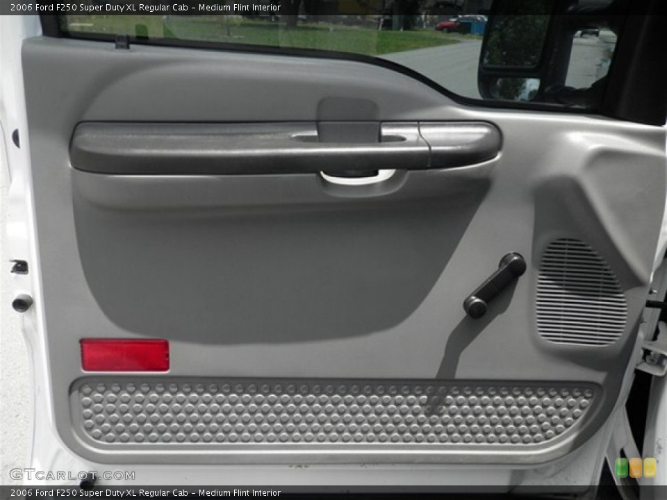 Medium Flint Interior Door Panel for the 2006 Ford F250 Super Duty XL Regular Cab #69568389