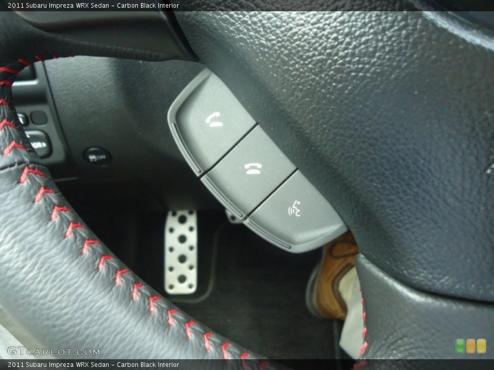 Carbon Black Interior Controls for the 2011 Subaru Impreza WRX Sedan #69573282