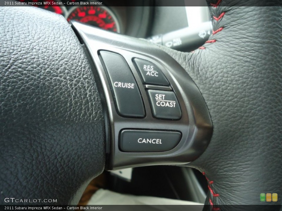Carbon Black Interior Controls for the 2011 Subaru Impreza WRX Sedan #69573291