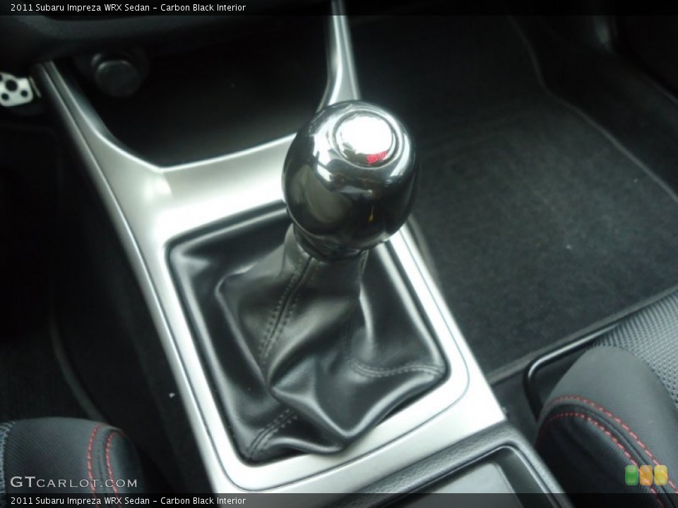 Carbon Black Interior Transmission for the 2011 Subaru Impreza WRX Sedan #69573321