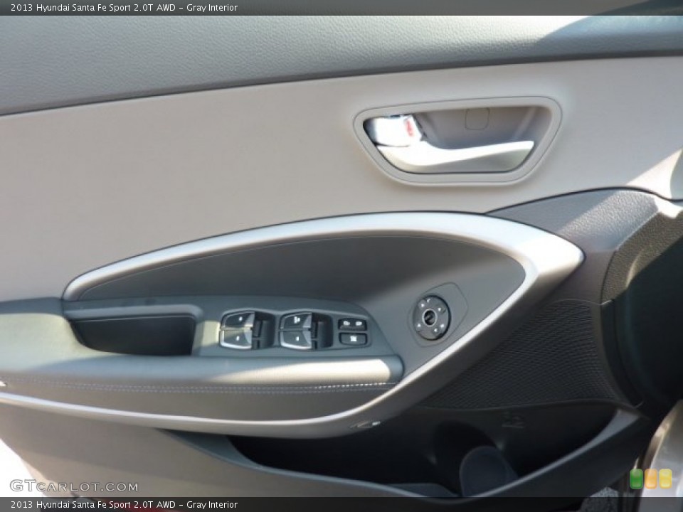 Gray Interior Door Panel for the 2013 Hyundai Santa Fe Sport 2.0T AWD #69574698