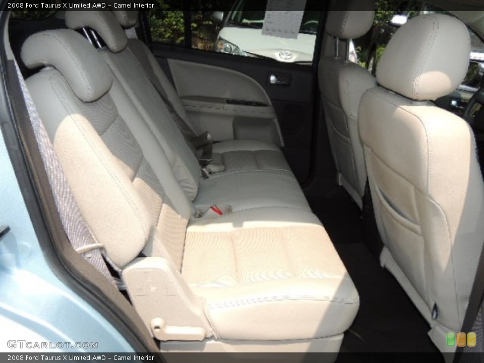 Camel Interior Rear Seat for the 2008 Ford Taurus X Limited AWD #69577641