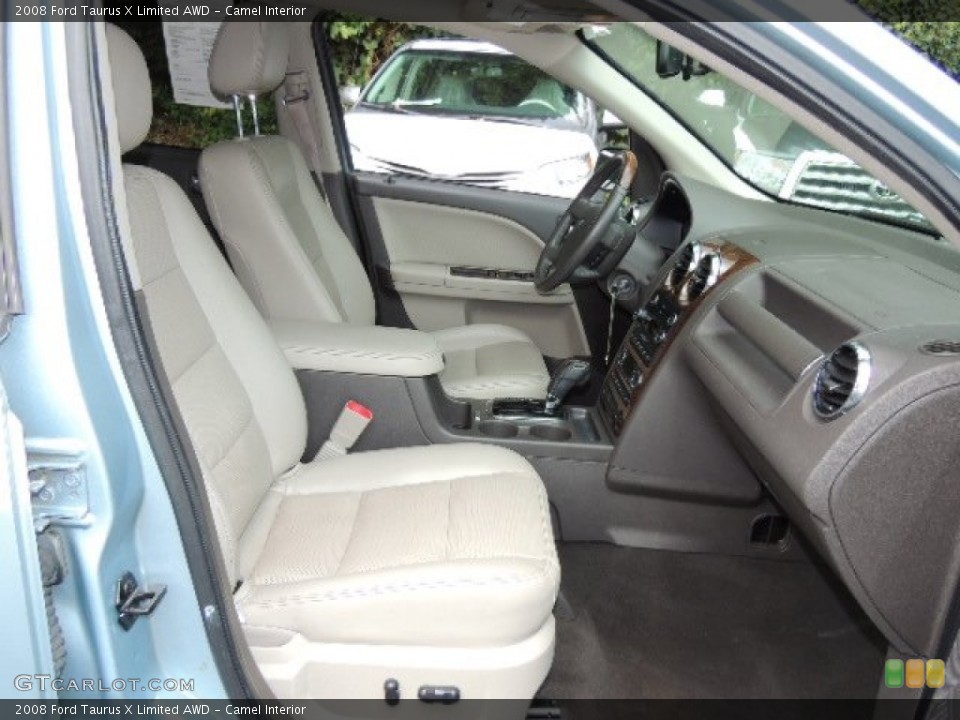 Camel Interior Front Seat for the 2008 Ford Taurus X Limited AWD #69577659