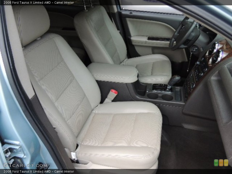 Camel Interior Front Seat for the 2008 Ford Taurus X Limited AWD #69577677