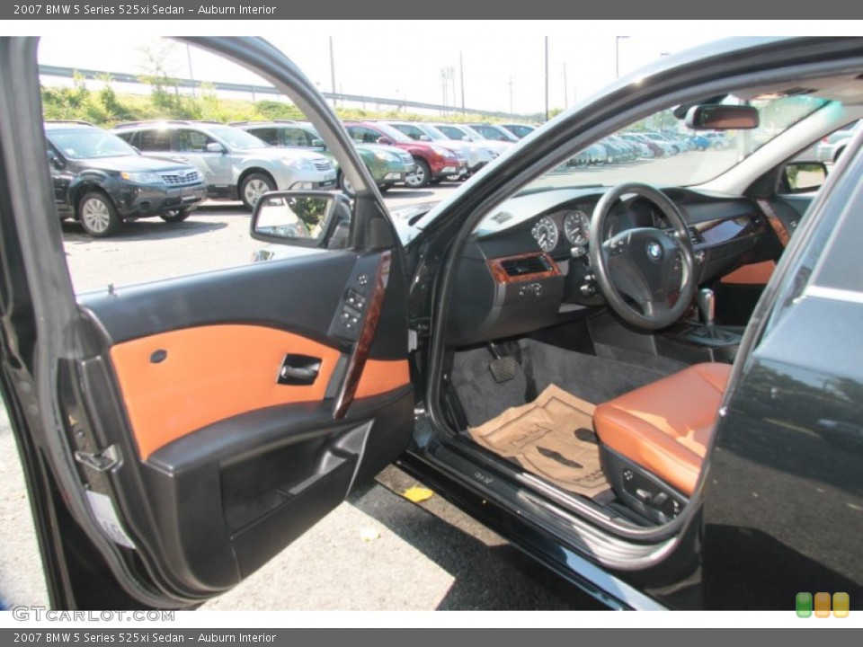 Auburn Interior Photo for the 2007 BMW 5 Series 525xi Sedan #69578883