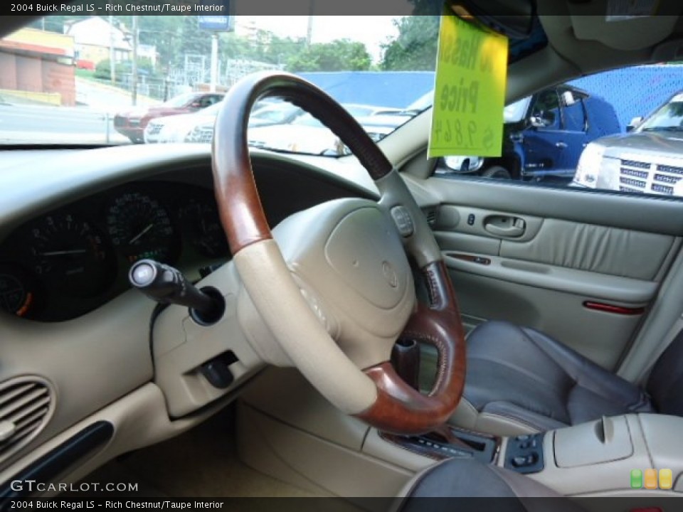 Rich Chestnut/Taupe Interior Steering Wheel for the 2004 Buick Regal LS #69579573