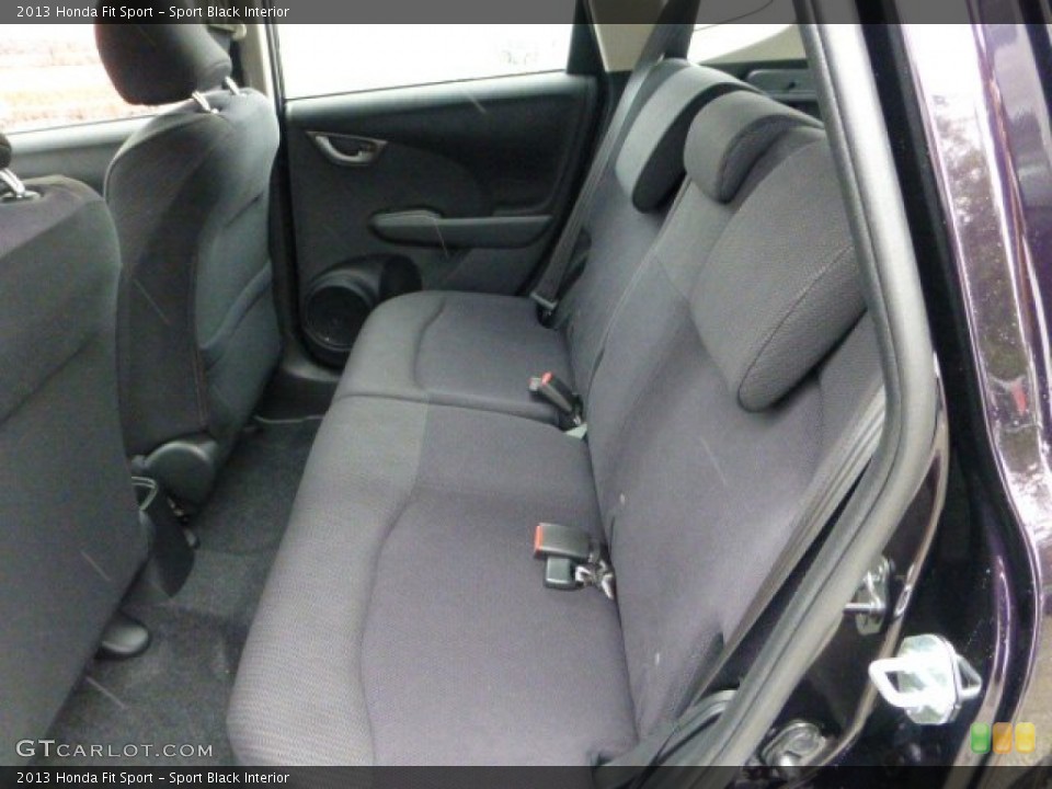 Sport Black Interior Rear Seat for the 2013 Honda Fit Sport #69580659