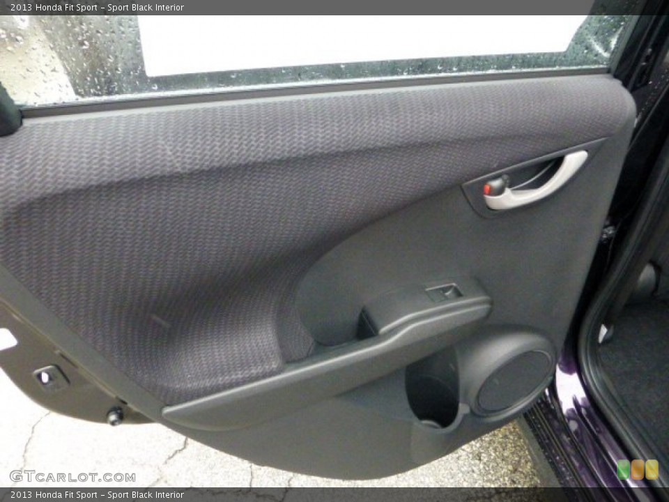 Sport Black Interior Door Panel for the 2013 Honda Fit Sport #69580677