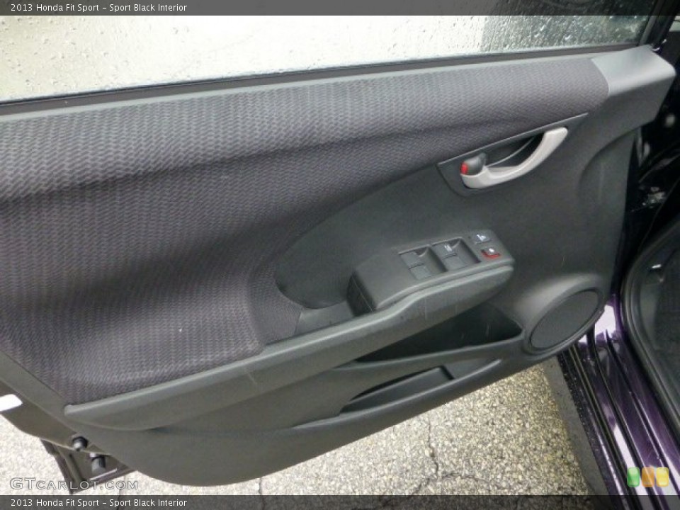 Sport Black Interior Door Panel for the 2013 Honda Fit Sport #69580686