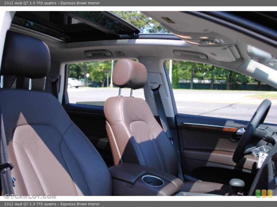 Espresso Brown Interior Photo for the 2012 Audi Q7 3.0 TFSI quattro #69584436