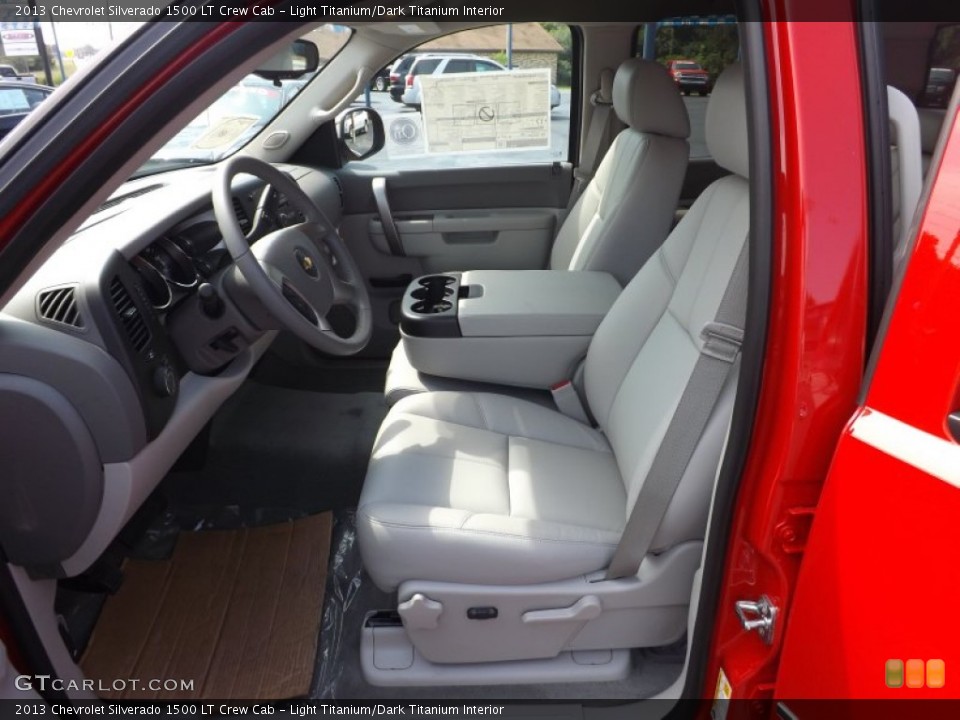 Light Titanium/Dark Titanium Interior Photo for the 2013 Chevrolet Silverado 1500 LT Crew Cab #69586851