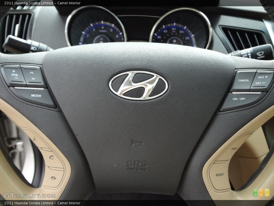 Camel Interior Controls for the 2011 Hyundai Sonata Limited #69587852
