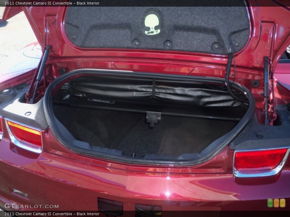 Black Interior Trunk for the 2011 Chevrolet Camaro SS Convertible #69599584