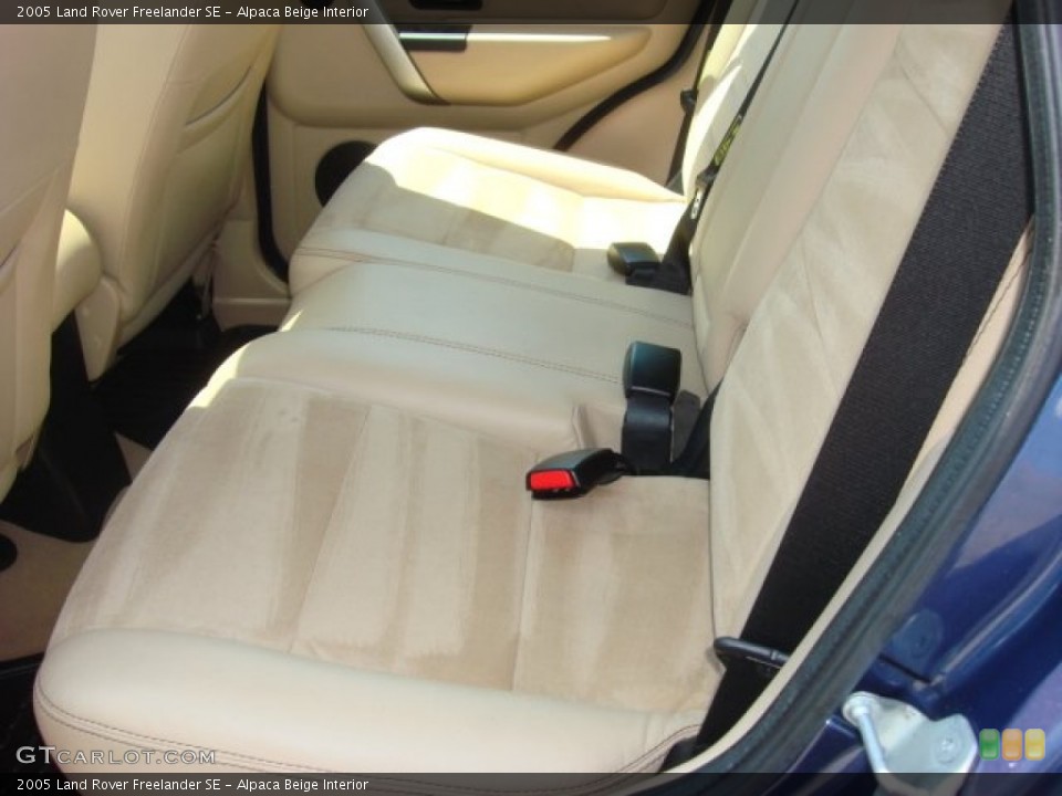 Alpaca Beige Interior Rear Seat for the 2005 Land Rover Freelander SE #69602728