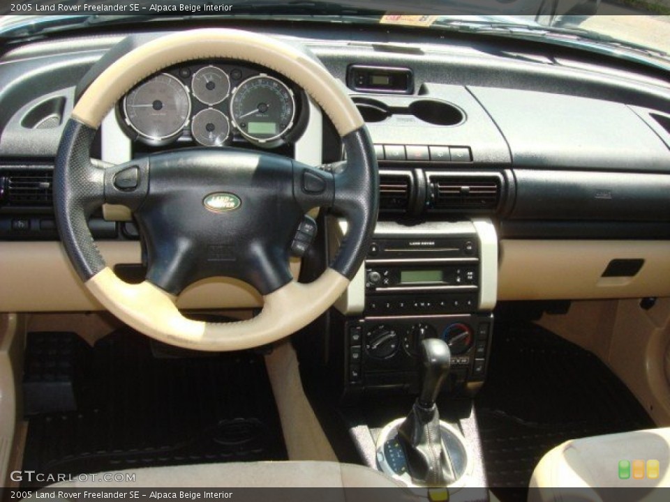 Alpaca Beige Interior Dashboard for the 2005 Land Rover Freelander SE #69602737