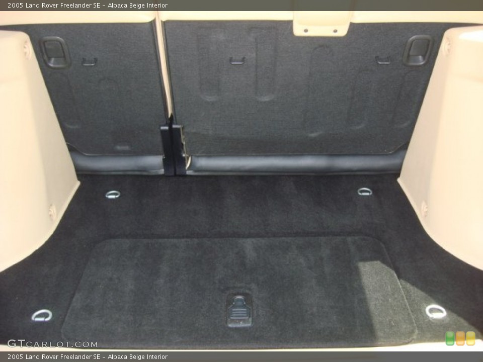 Alpaca Beige Interior Trunk for the 2005 Land Rover Freelander SE #69602755
