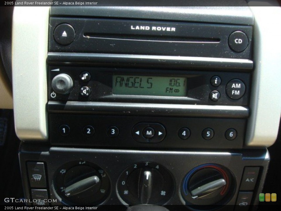 Alpaca Beige Interior Controls for the 2005 Land Rover Freelander SE #69602779