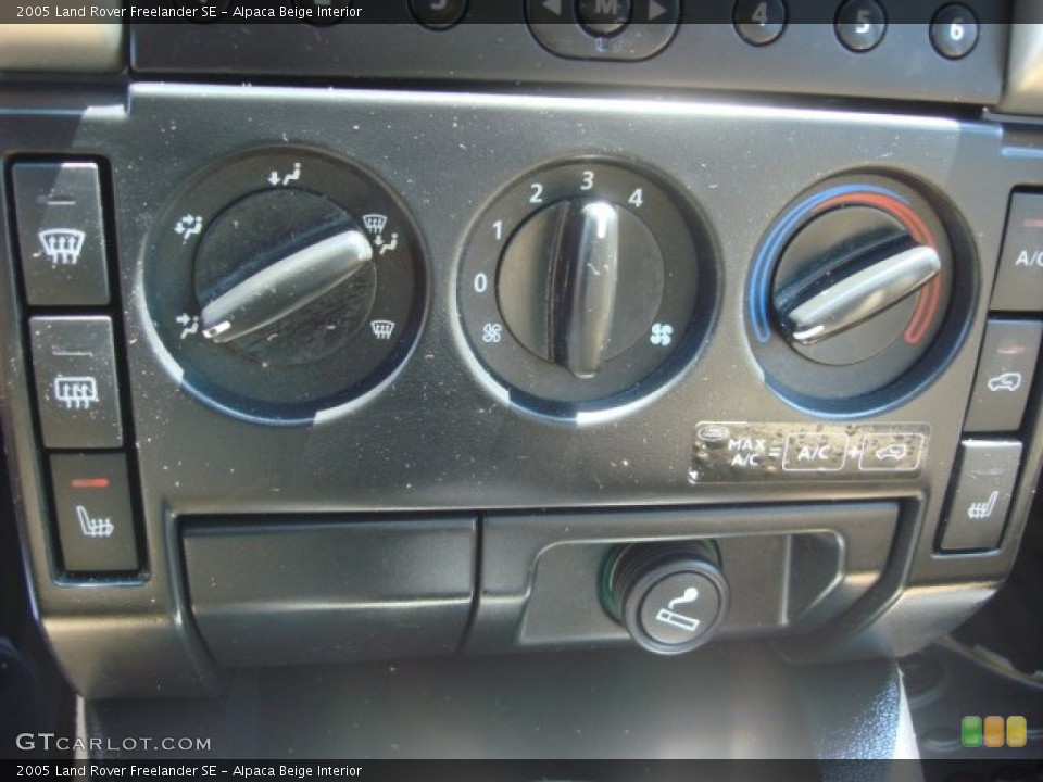 Alpaca Beige Interior Controls for the 2005 Land Rover Freelander SE #69602788