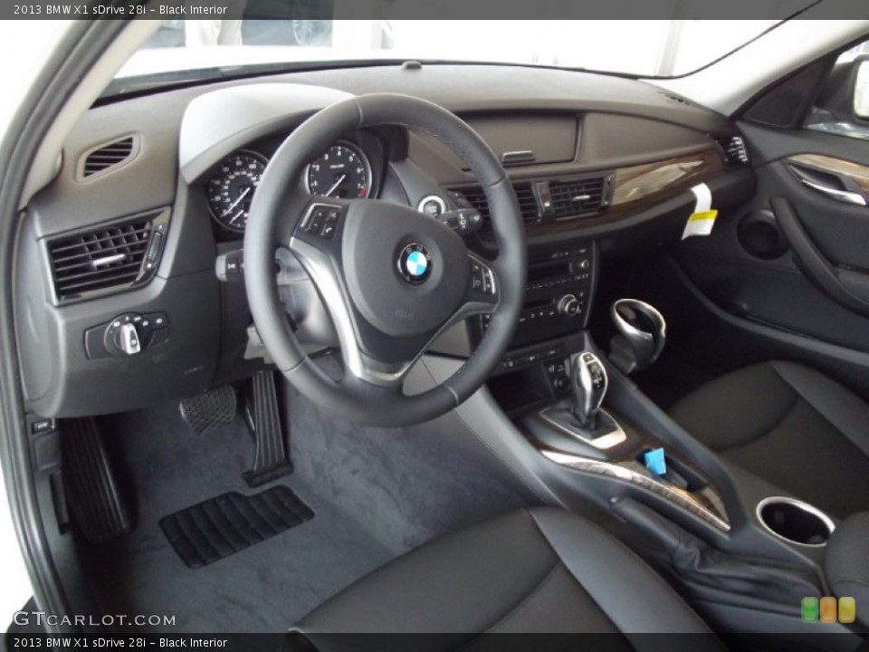 Black Interior Prime Interior for the 2013 BMW X1 sDrive 28i #69607273