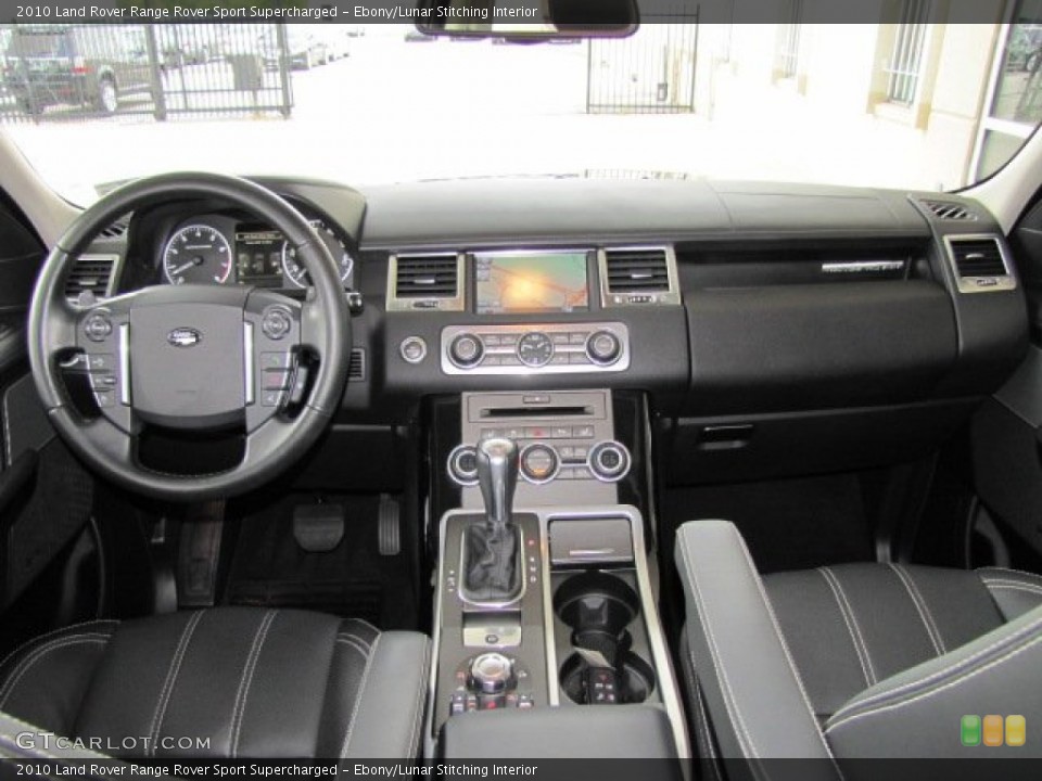 Ebony/Lunar Stitching Interior Dashboard for the 2010 Land Rover Range Rover Sport Supercharged #69612793