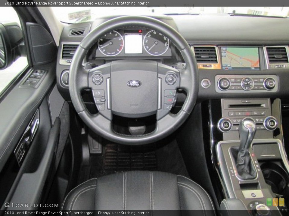 Ebony/Lunar Stitching Interior Dashboard for the 2010 Land Rover Range Rover Sport Supercharged #69612985