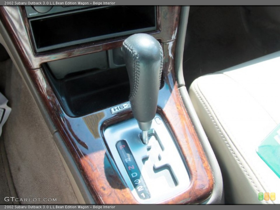 Beige Interior Transmission for the 2002 Subaru Outback 3.0 L.L.Bean Edition Wagon #69615700