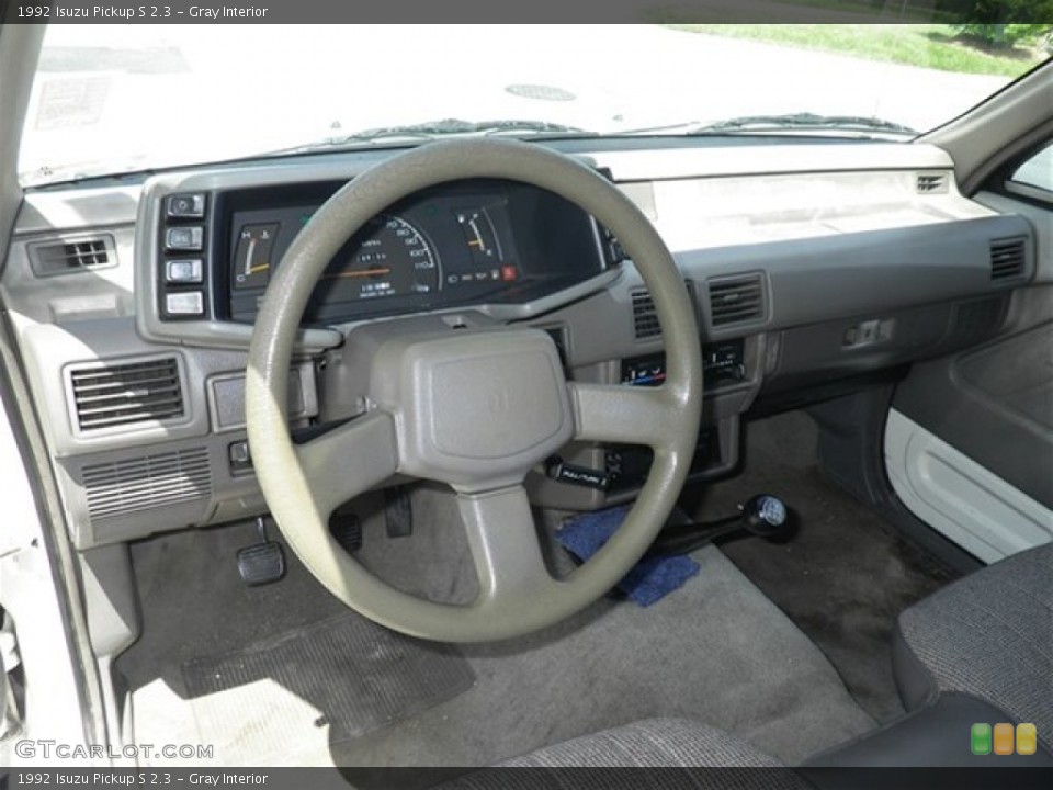 Gray 1992 Isuzu Pickup Interiors