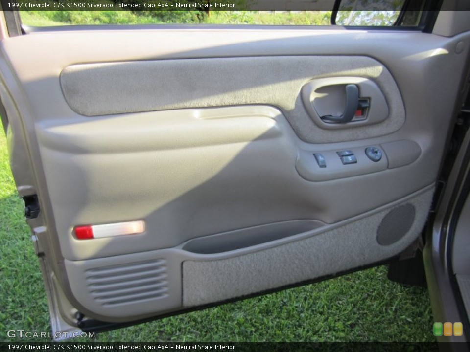 Neutral Shale Interior Door Panel for the 1997 Chevrolet C/K K1500 Silverado Extended Cab 4x4 #69621273