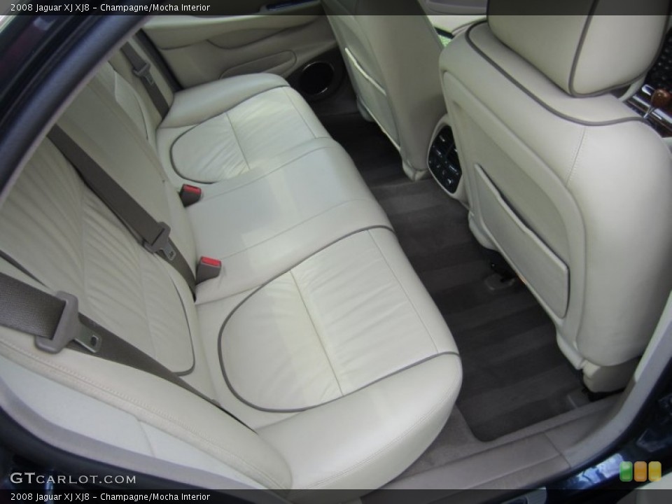 Champagne/Mocha Interior Rear Seat for the 2008 Jaguar XJ XJ8 #69621435