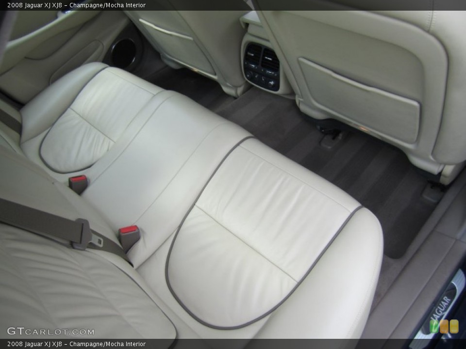 Champagne/Mocha Interior Rear Seat for the 2008 Jaguar XJ XJ8 #69621438