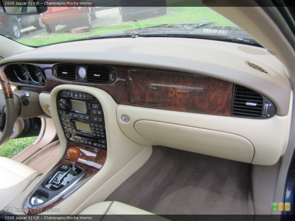 Champagne/Mocha Interior Dashboard for the 2008 Jaguar XJ XJ8 #69621456