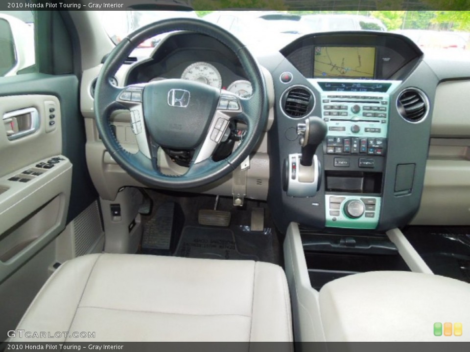 Gray Interior Dashboard for the 2010 Honda Pilot Touring #69623013