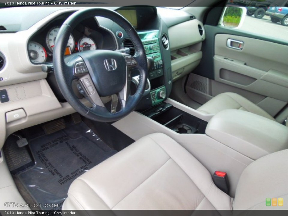 Gray Interior Prime Interior for the 2010 Honda Pilot Touring #69623113