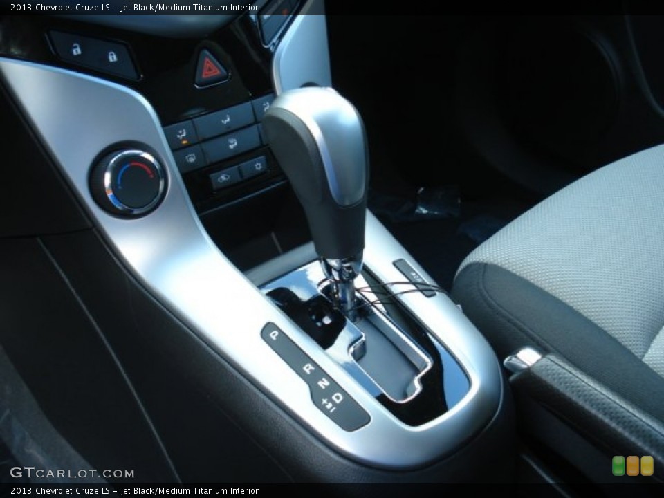Jet Black/Medium Titanium Interior Transmission for the 2013 Chevrolet Cruze LS #69623794
