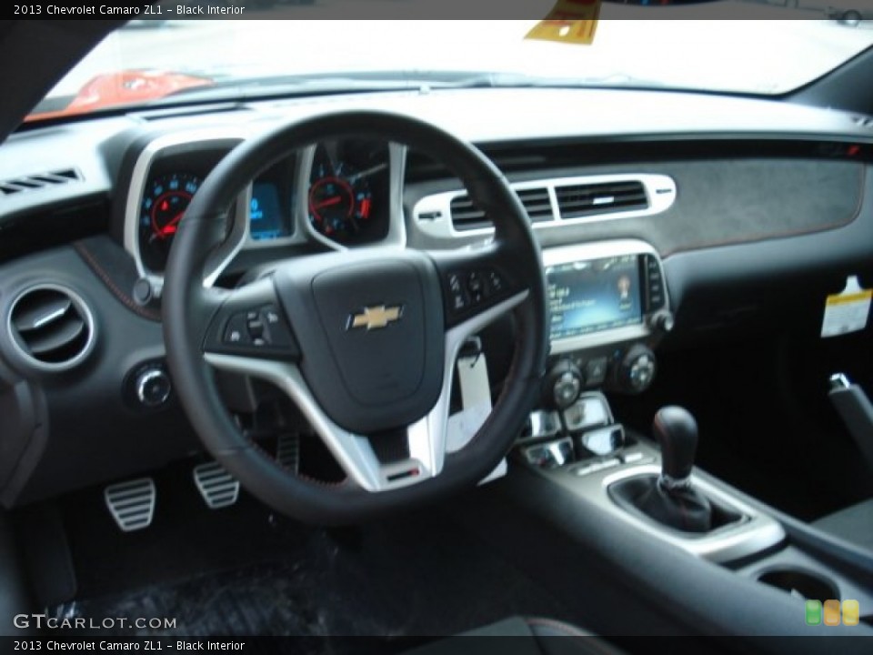 Black Interior Dashboard for the 2013 Chevrolet Camaro ZL1 #69624436