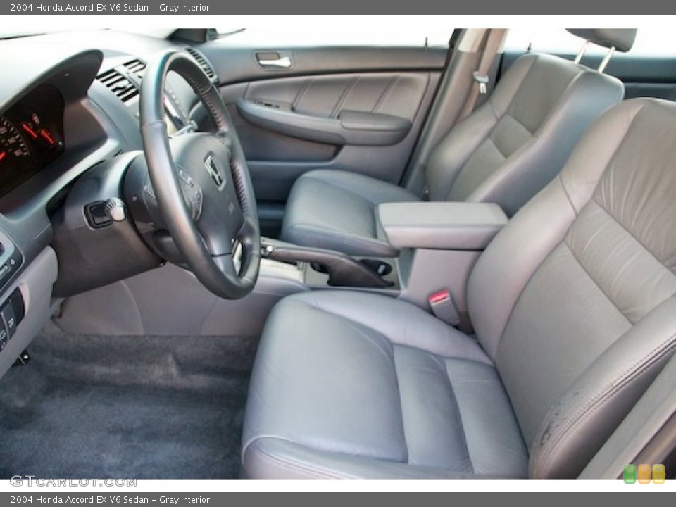 Gray Interior Photo for the 2004 Honda Accord EX V6 Sedan #69626002