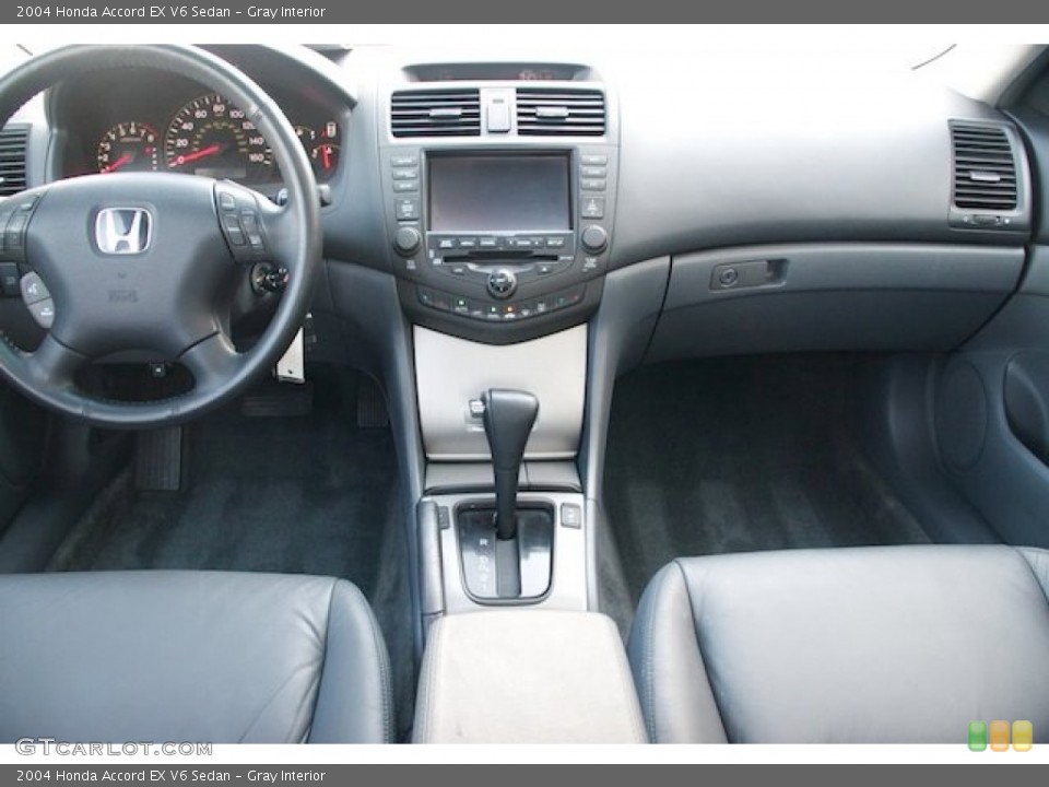 Gray Interior Dashboard for the 2004 Honda Accord EX V6 Sedan #69626020