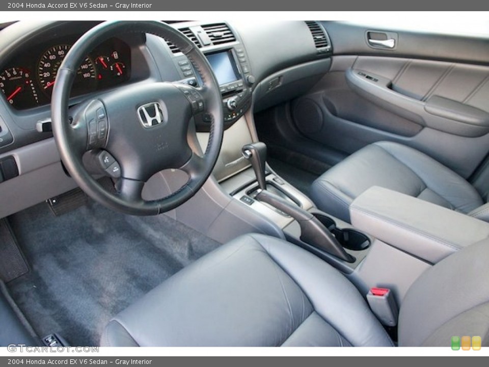 Gray Interior Prime Interior for the 2004 Honda Accord EX V6 Sedan #69626086