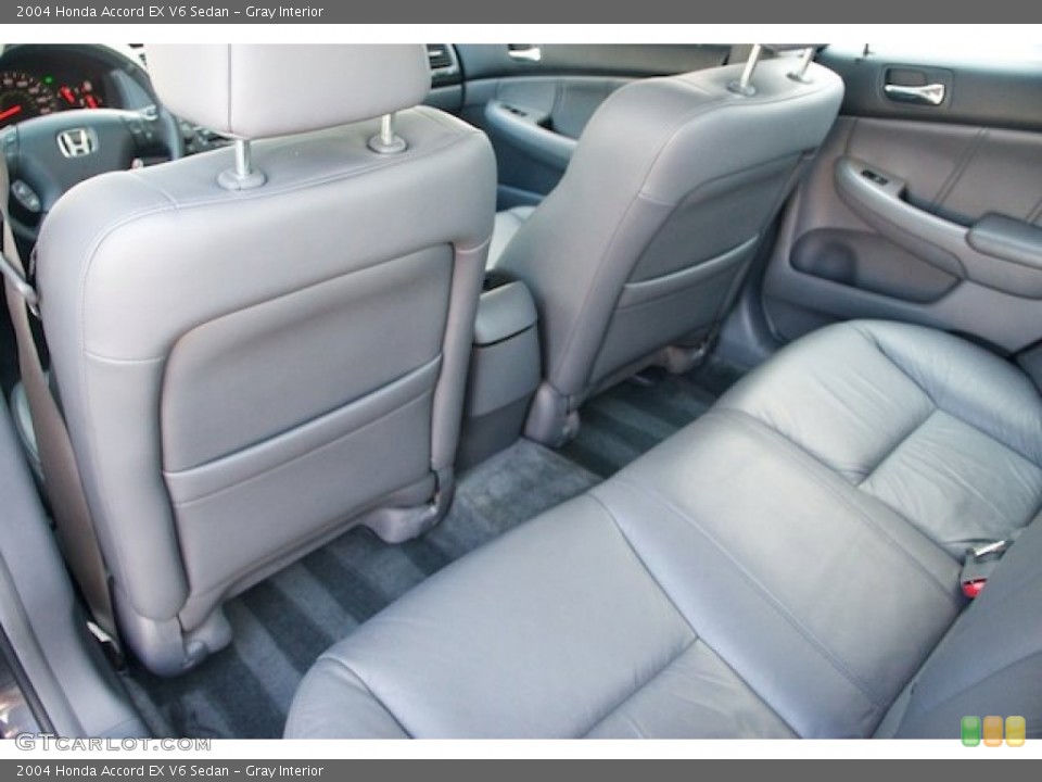 Gray Interior Rear Seat for the 2004 Honda Accord EX V6 Sedan #69626110