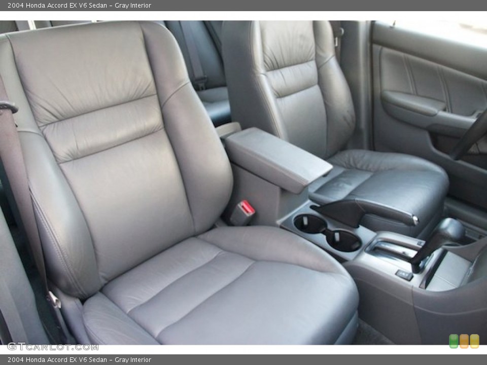 Gray Interior Front Seat for the 2004 Honda Accord EX V6 Sedan #69626182
