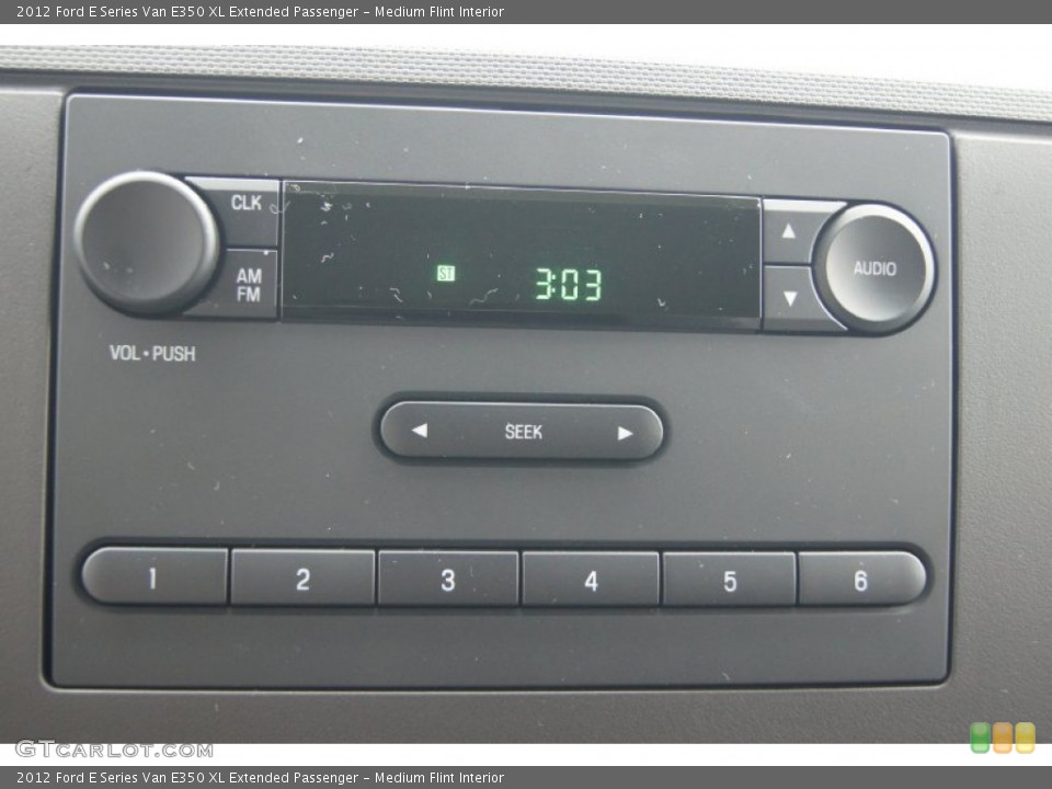 Medium Flint Interior Audio System for the 2012 Ford E Series Van E350 XL Extended Passenger #69629596