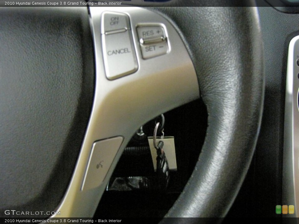 Black Interior Controls for the 2010 Hyundai Genesis Coupe 3.8 Grand Touring #69630478