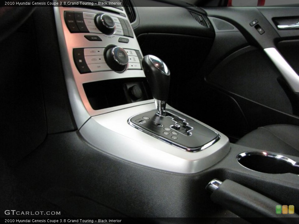 Black Interior Transmission for the 2010 Hyundai Genesis Coupe 3.8 Grand Touring #69630535