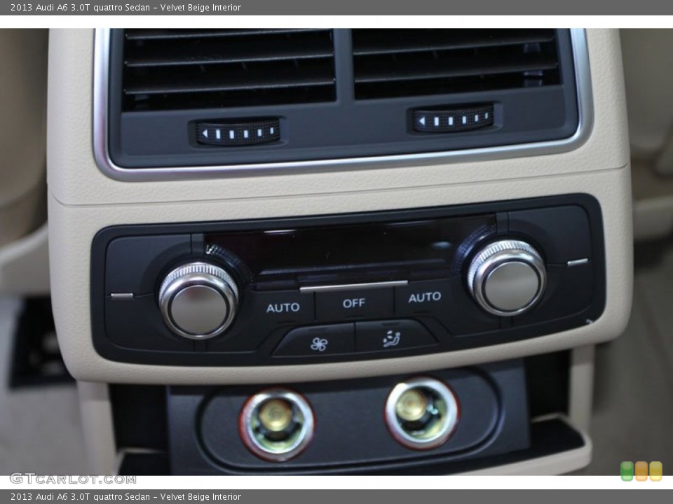 Velvet Beige Interior Controls for the 2013 Audi A6 3.0T quattro Sedan #69630772