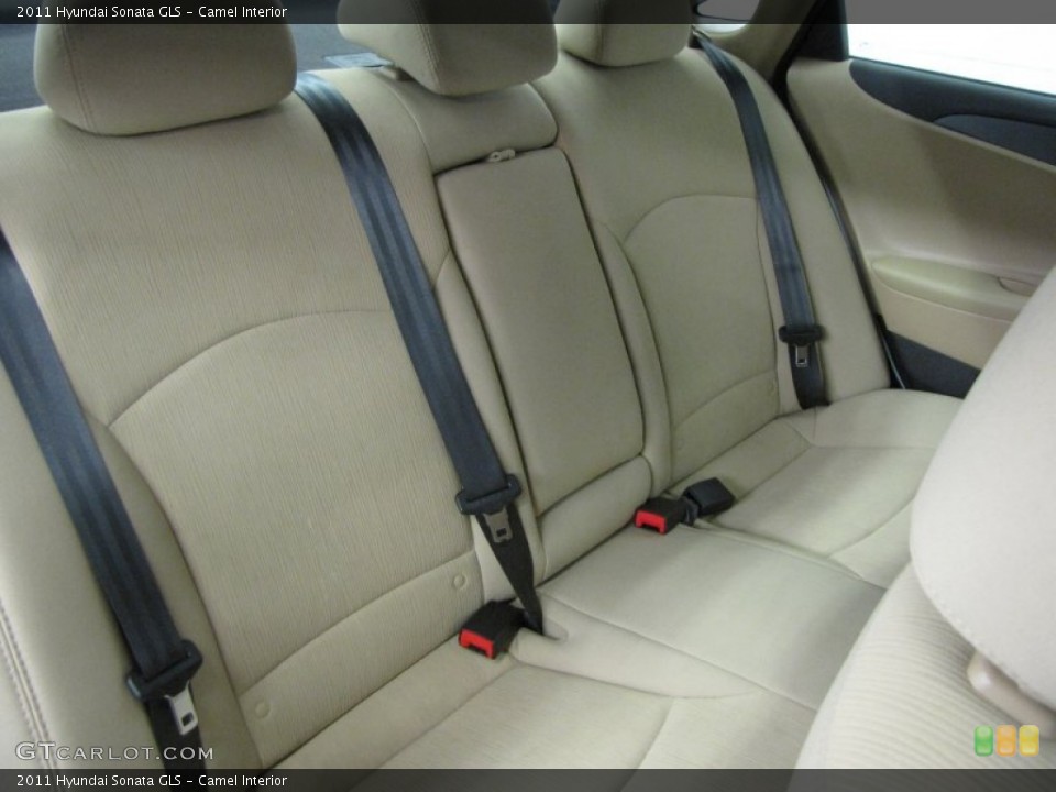 Camel Interior Rear Seat for the 2011 Hyundai Sonata GLS #69631000