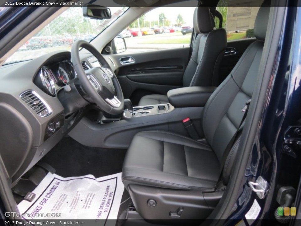 Black Interior Photo for the 2013 Dodge Durango Crew #69631363