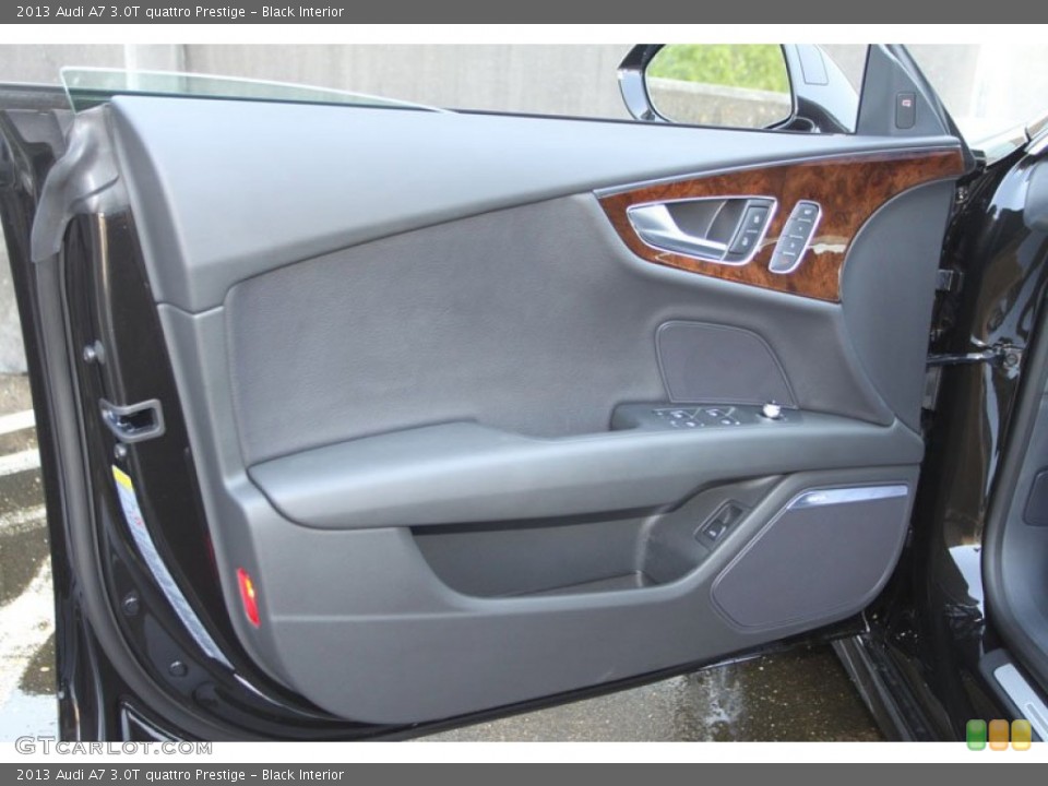 Black Interior Door Panel for the 2013 Audi A7 3.0T quattro Prestige #69631942
