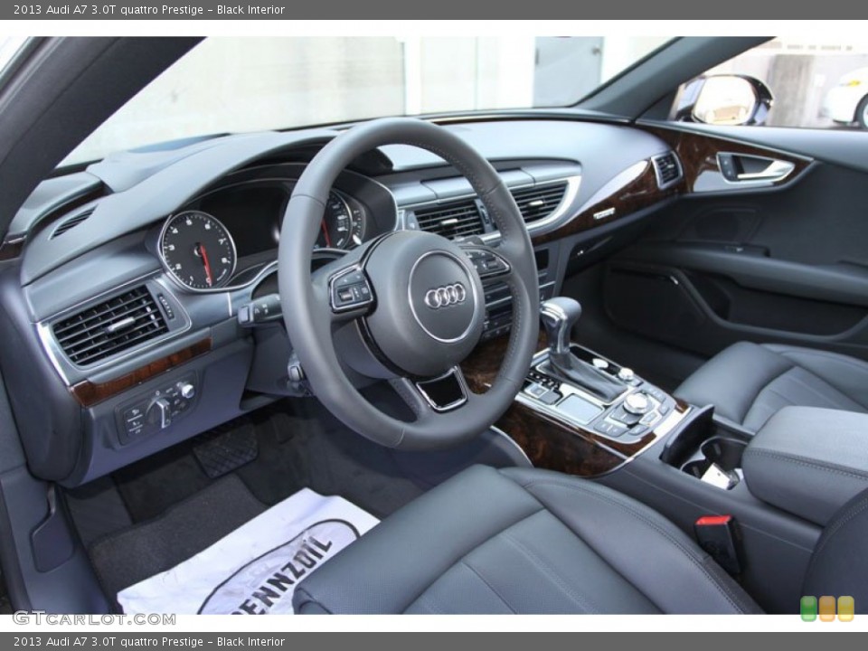 Black Interior Prime Interior for the 2013 Audi A7 3.0T quattro Prestige #69631951