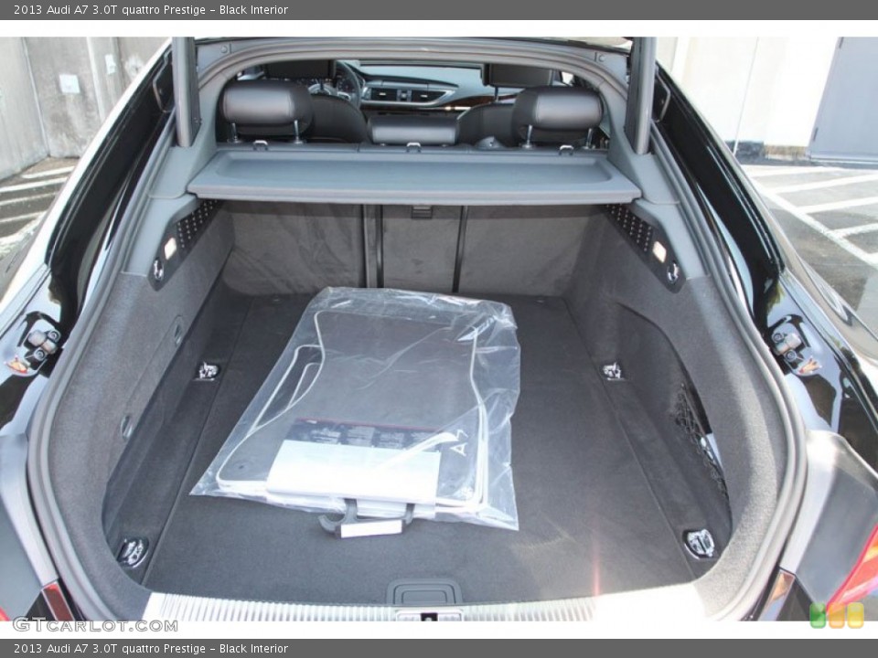 Black Interior Trunk for the 2013 Audi A7 3.0T quattro Prestige #69631984